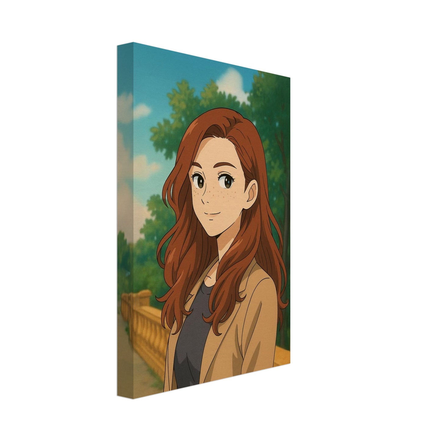 Personalized Portrait for Her – Canvas - Masterpiece Print