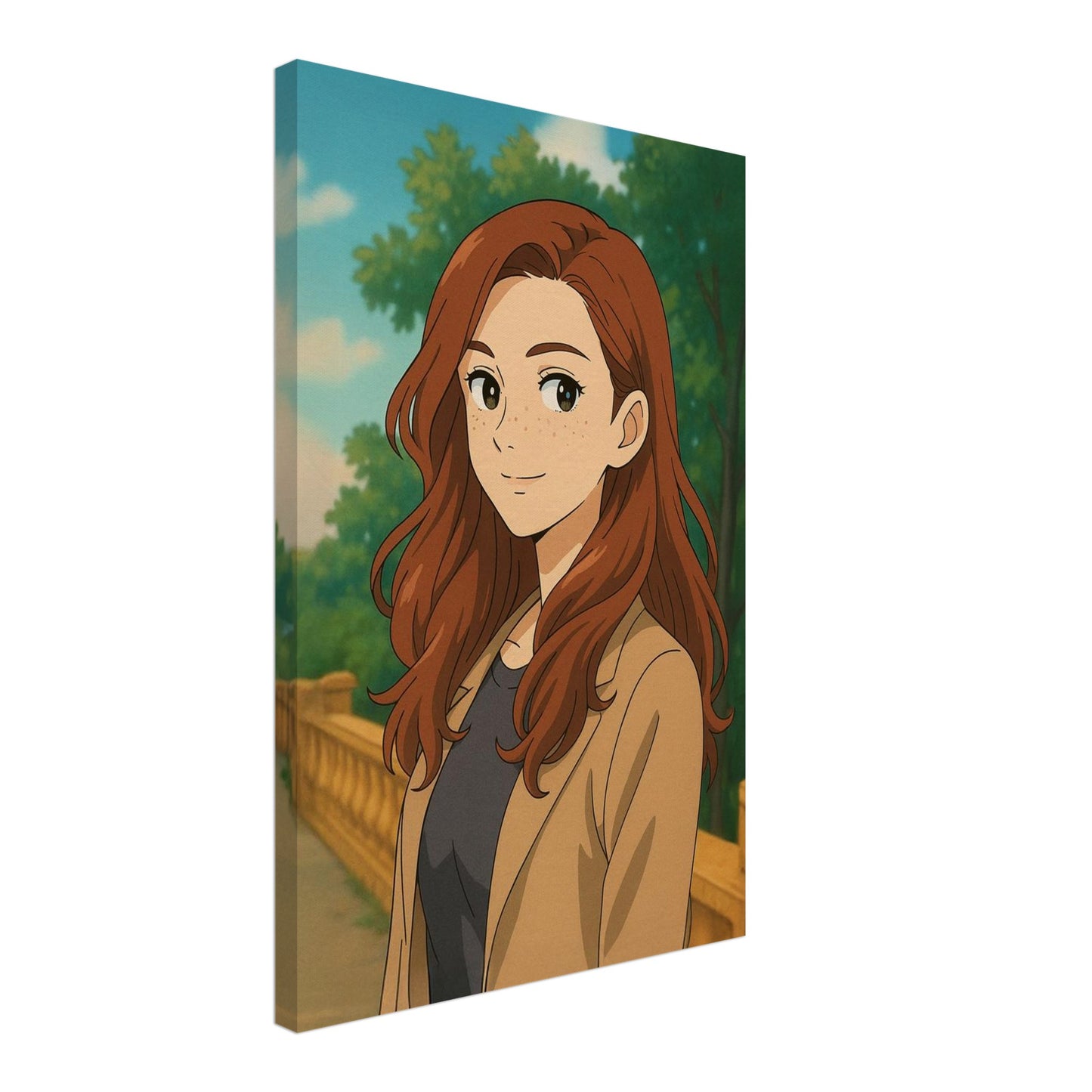 Personalized Portrait for Her – Canvas - Masterpiece Print