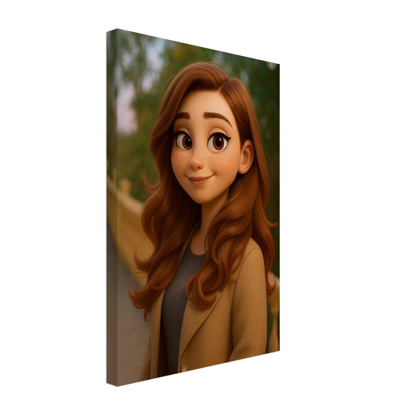 Personalized Portrait for Her – Canvas - Masterpiece Print