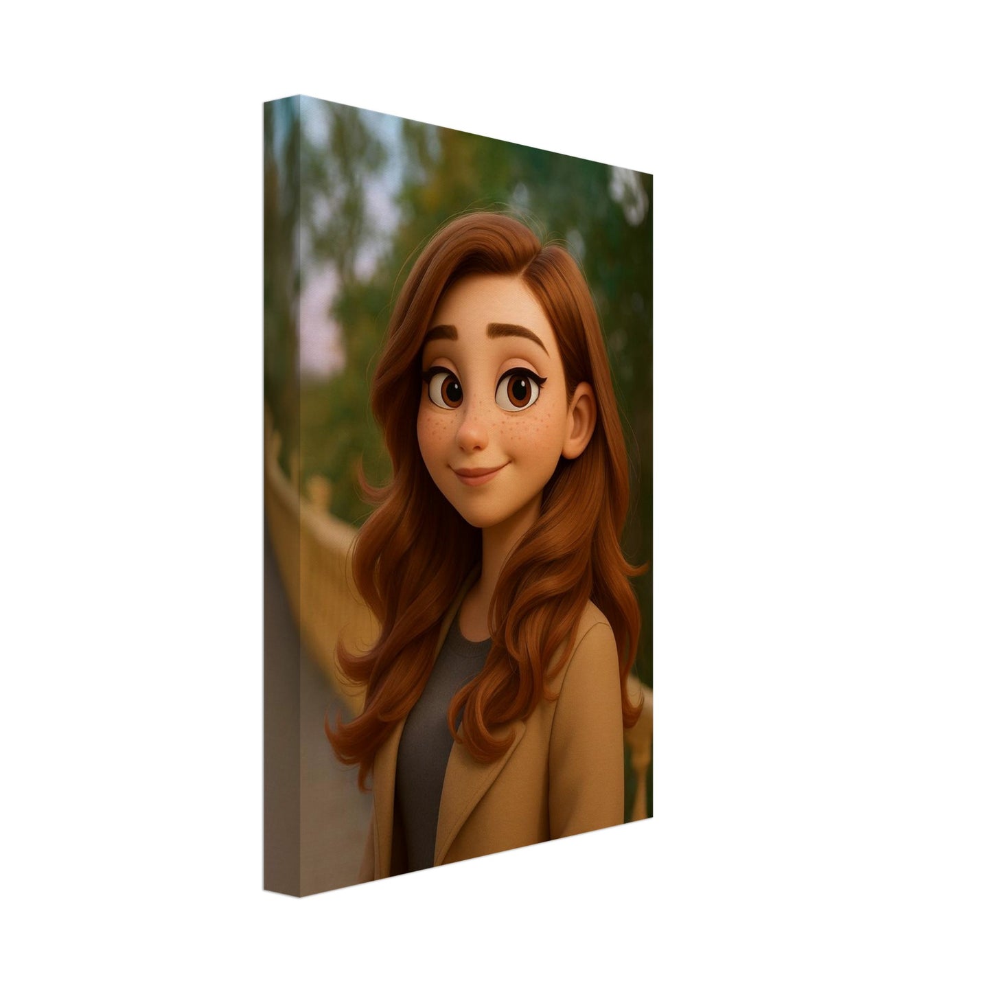 Personalized Portrait for Her – Canvas - Masterpiece Print