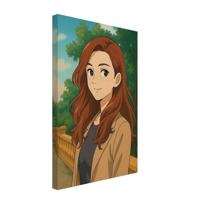 Personalized Portrait for Her – Canvas - Masterpiece Print