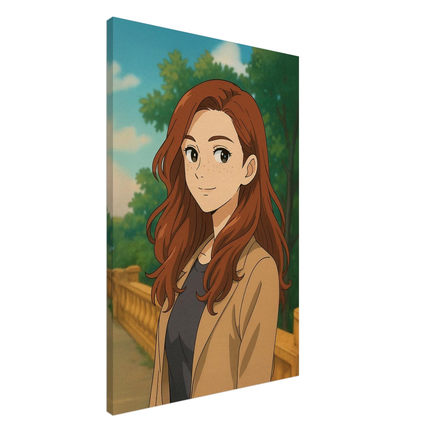 Personalized Portrait for Her – Canvas - Masterpiece Print