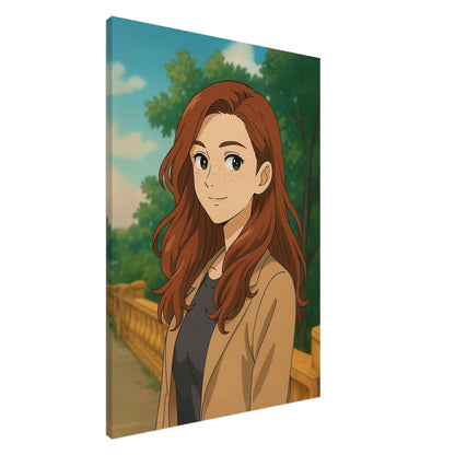 Personalized Portrait for Her – Canvas - Masterpiece Print