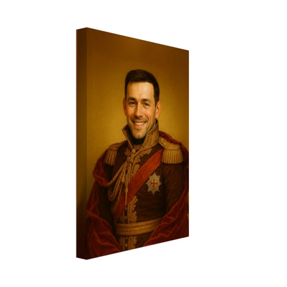 Personalized Portrait for Him – Canvas - Masterpiece Print