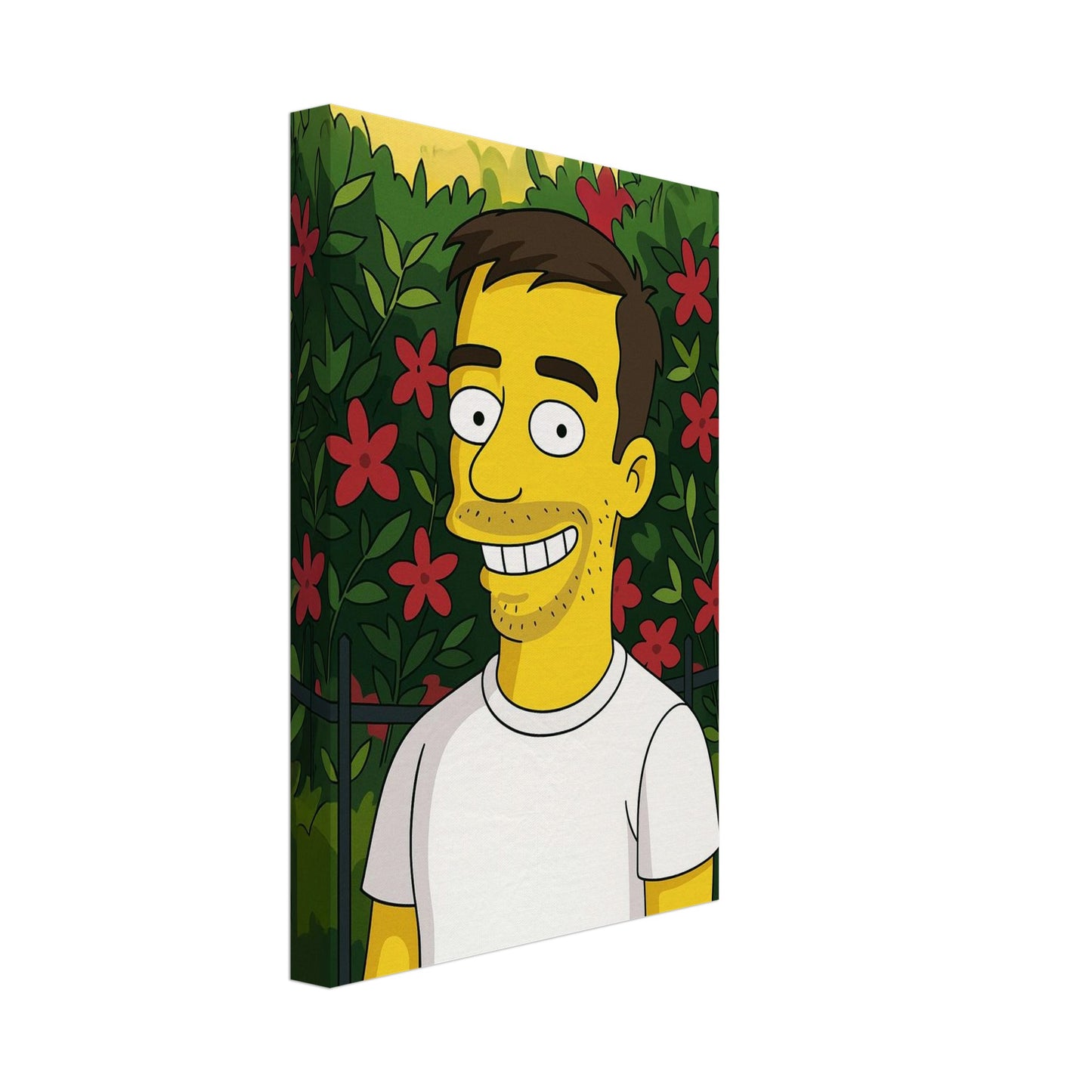 Personalized Portrait for Him – Canvas - Masterpiece Print
