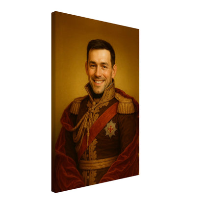 Personalized Portrait for Him – Canvas - Masterpiece Print