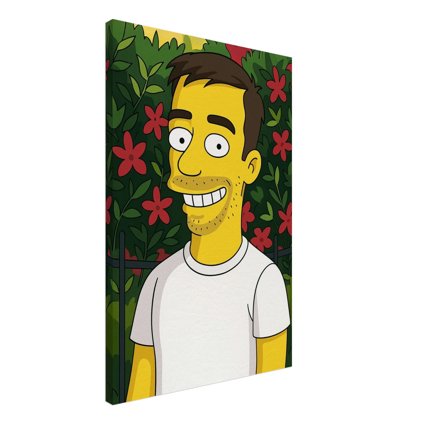 Personalized Portrait for Him – Canvas - Masterpiece Print
