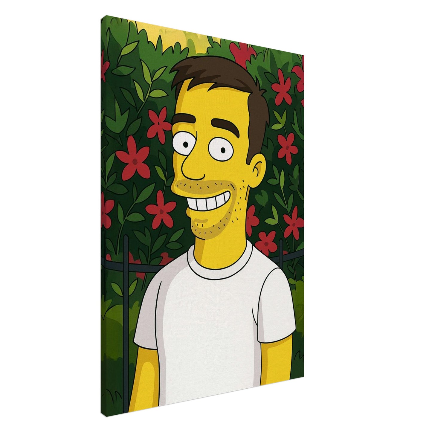 Personalized Portrait for Him – Canvas - Masterpiece Print