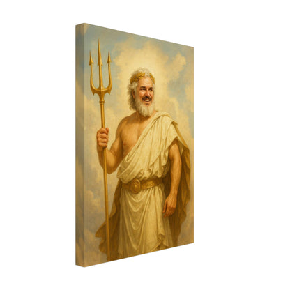 Personalized Royal Man Portrait – Canvas - Masterpiece Print
