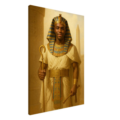 Personalized Royal Man Portrait – Canvas - Masterpiece Print