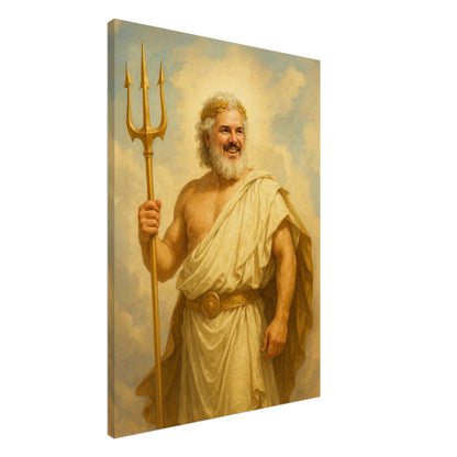 Personalized Royal Man Portrait – Canvas - Masterpiece Print