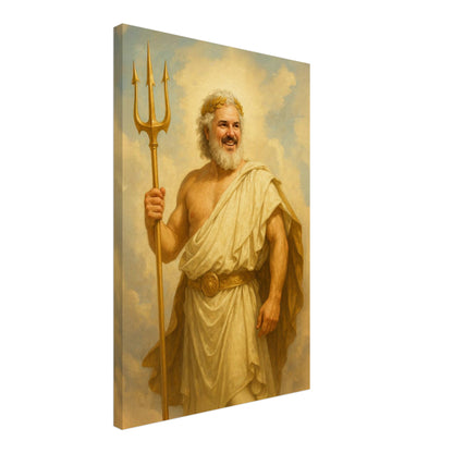 Personalized Royal Man Portrait – Canvas - Masterpiece Print