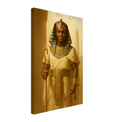 Personalized Royal Man Portrait – Canvas - Masterpiece Print