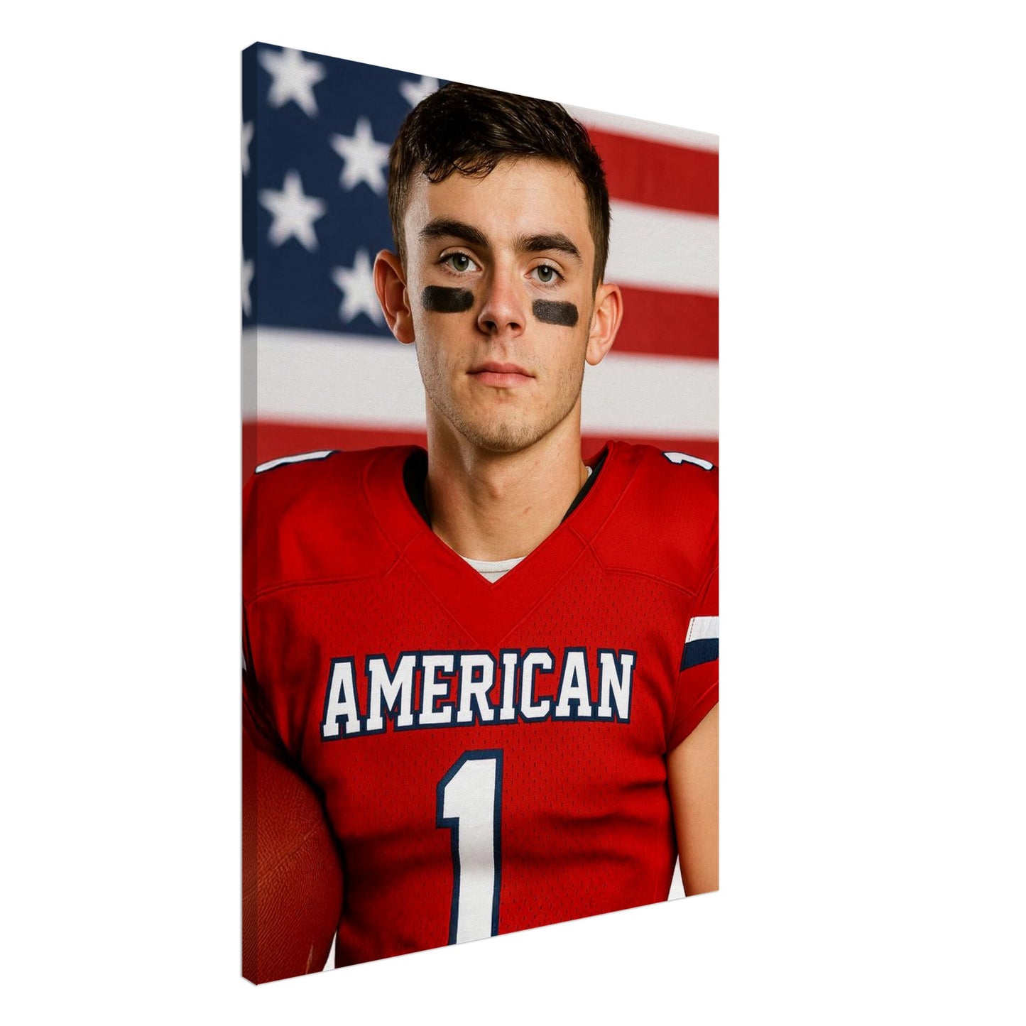 Personalized Sports Portrait – Canvas - Masterpiece Print