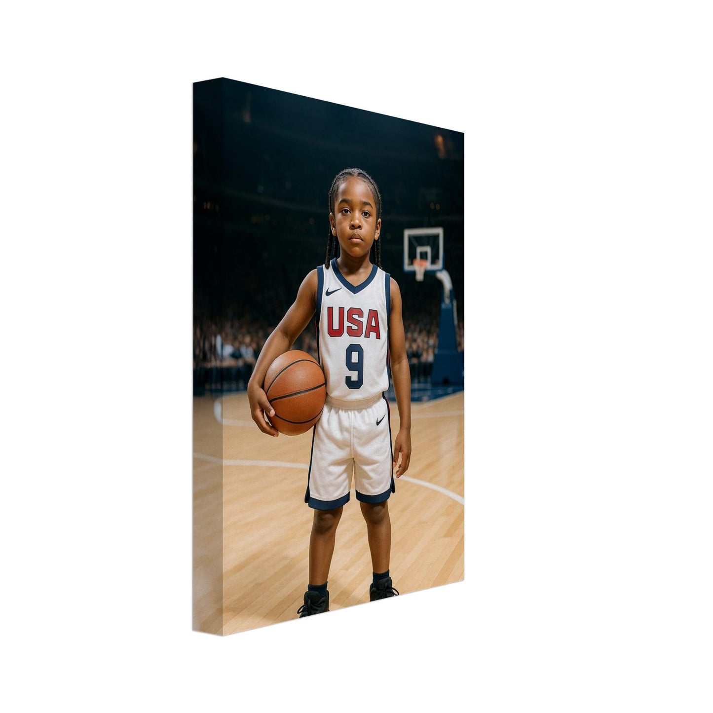 Personalized Sports Portrait – Canvas - Masterpiece Print