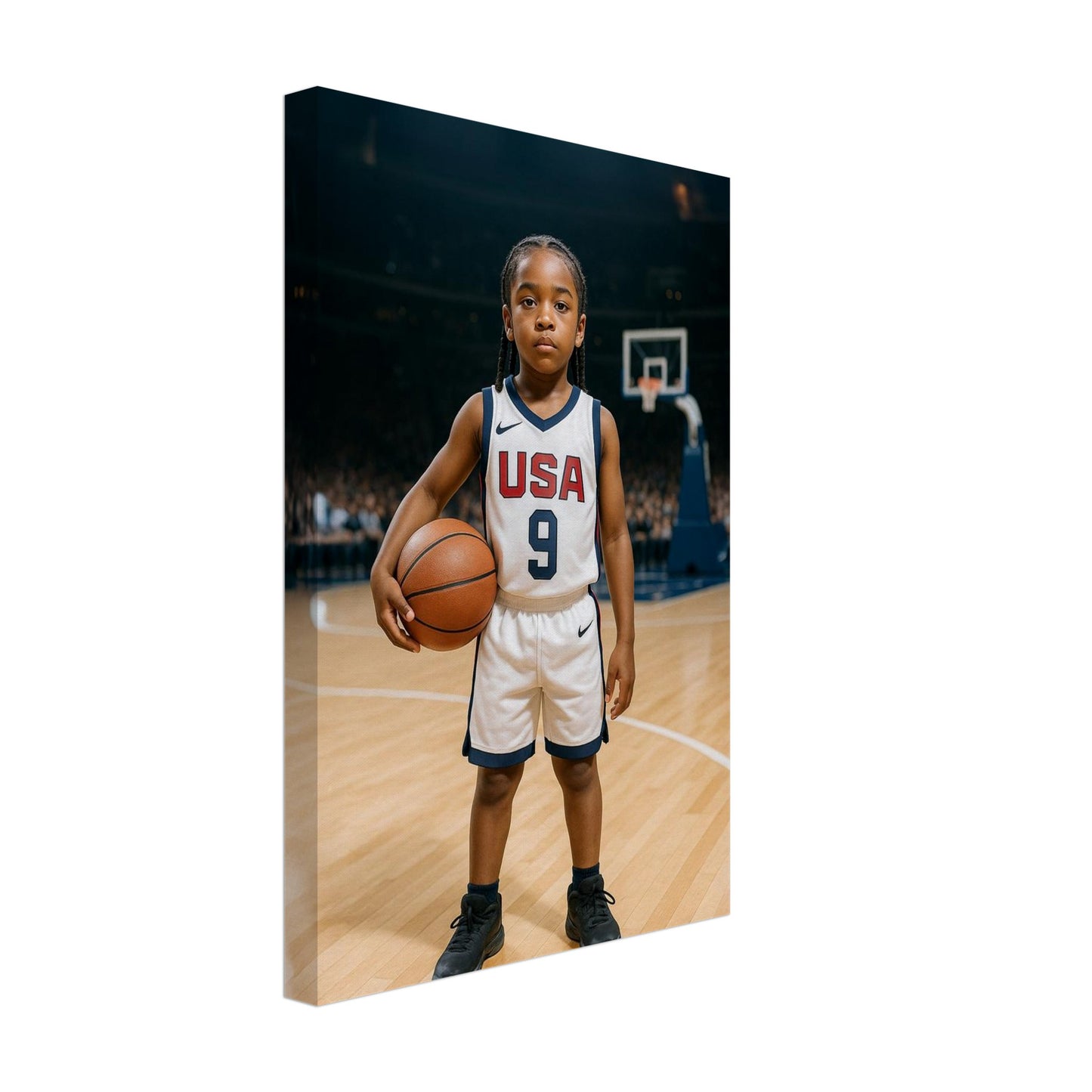 Personalized Sports Portrait – Canvas - Masterpiece Print