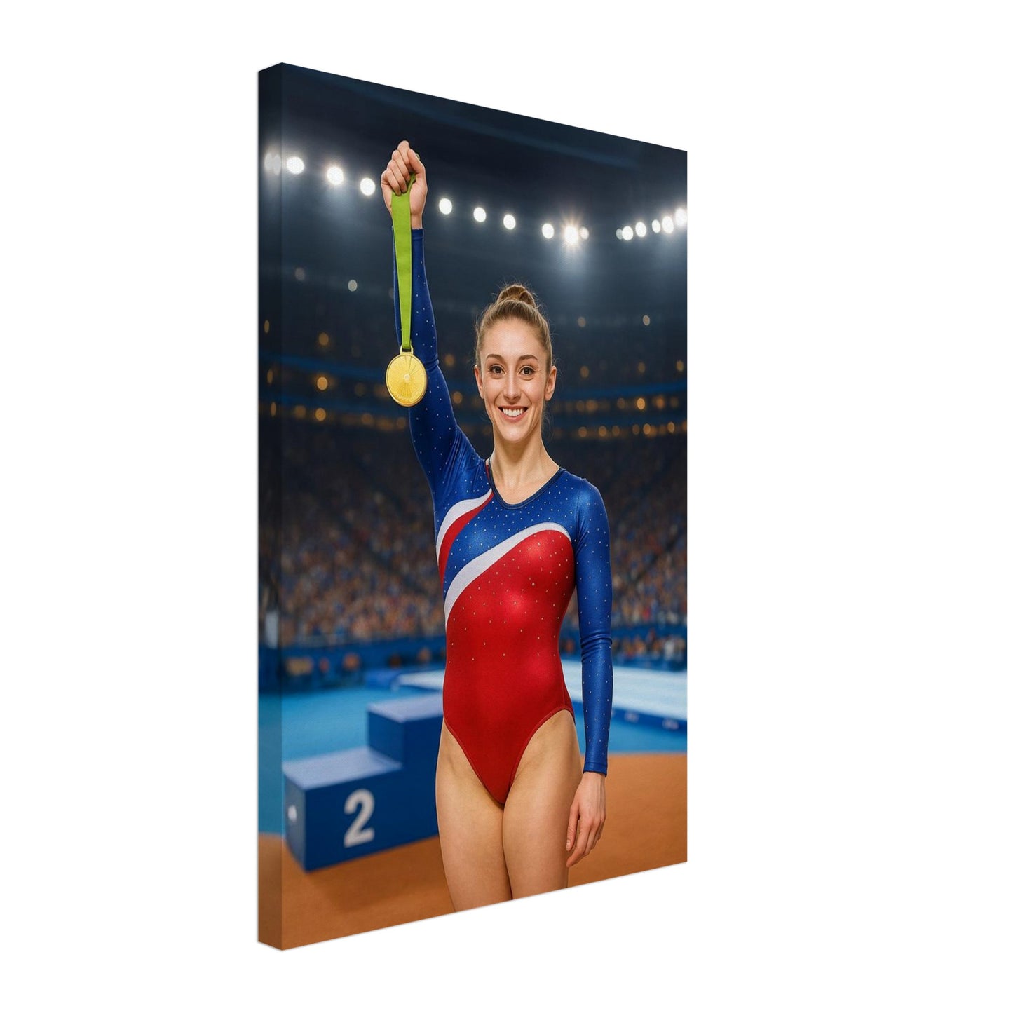 Personalized Sports Portrait – Canvas - Masterpiece Print