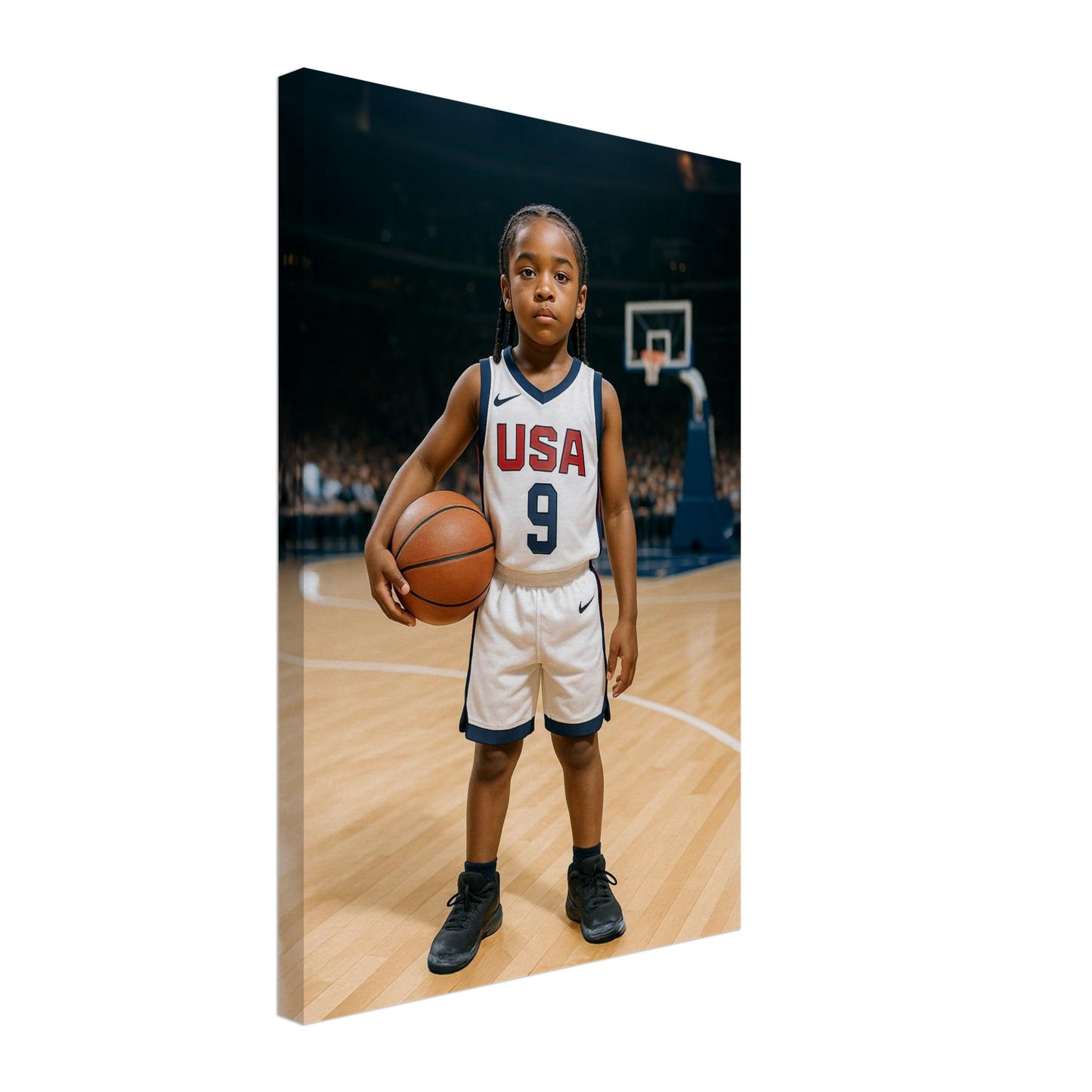 Personalized Sports Portrait – Canvas - Masterpiece Print