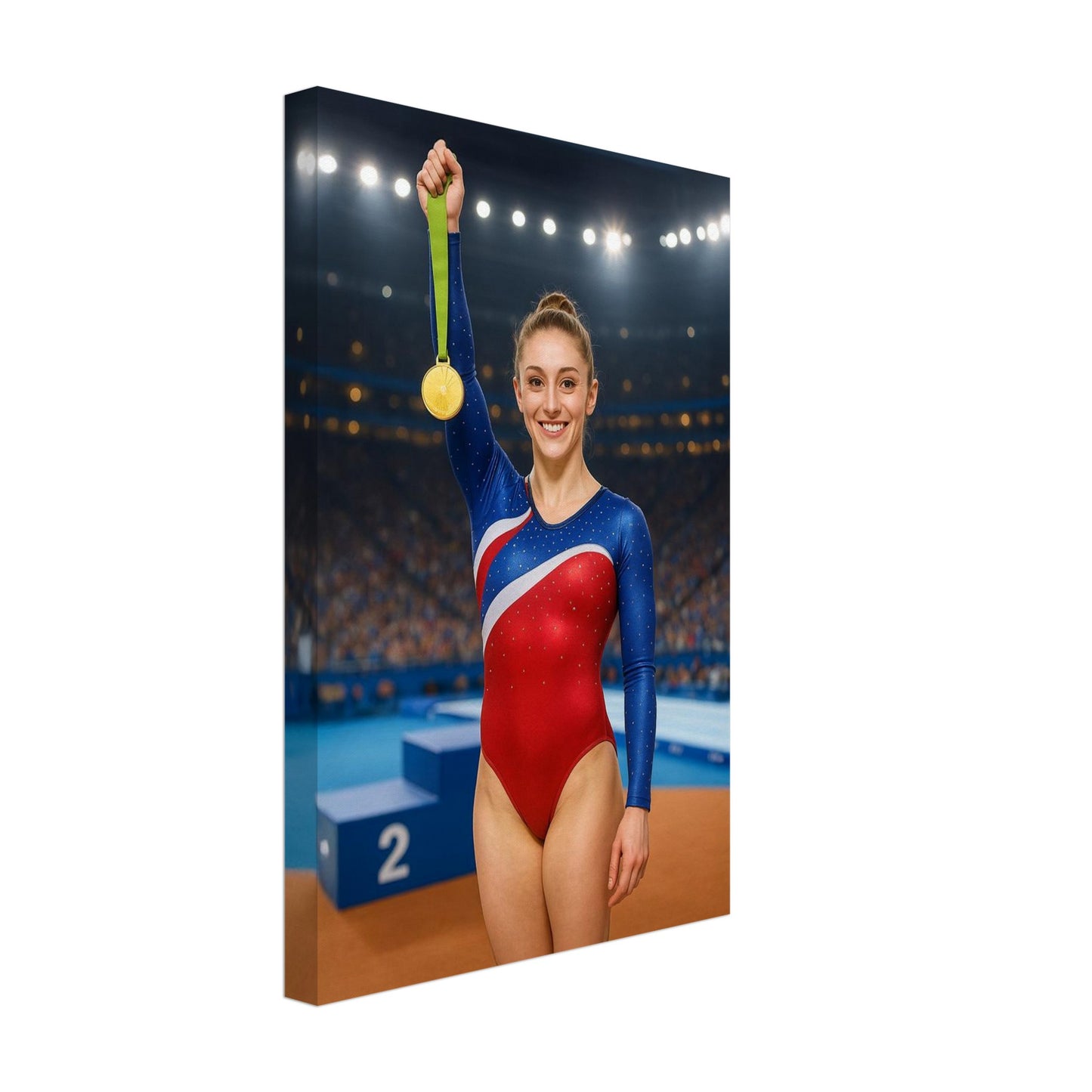 Personalized Sports Portrait – Canvas - Masterpiece Print