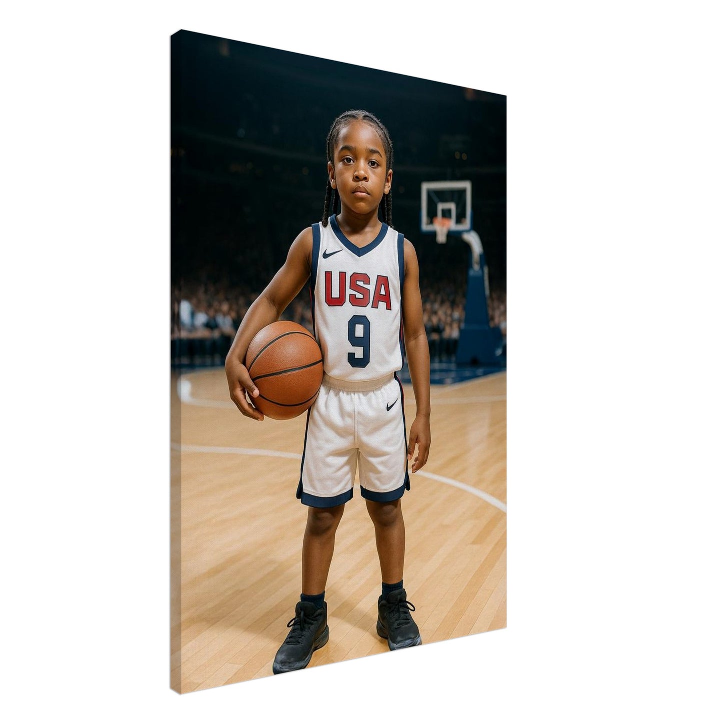 Personalized Sports Portrait – Canvas - Masterpiece Print