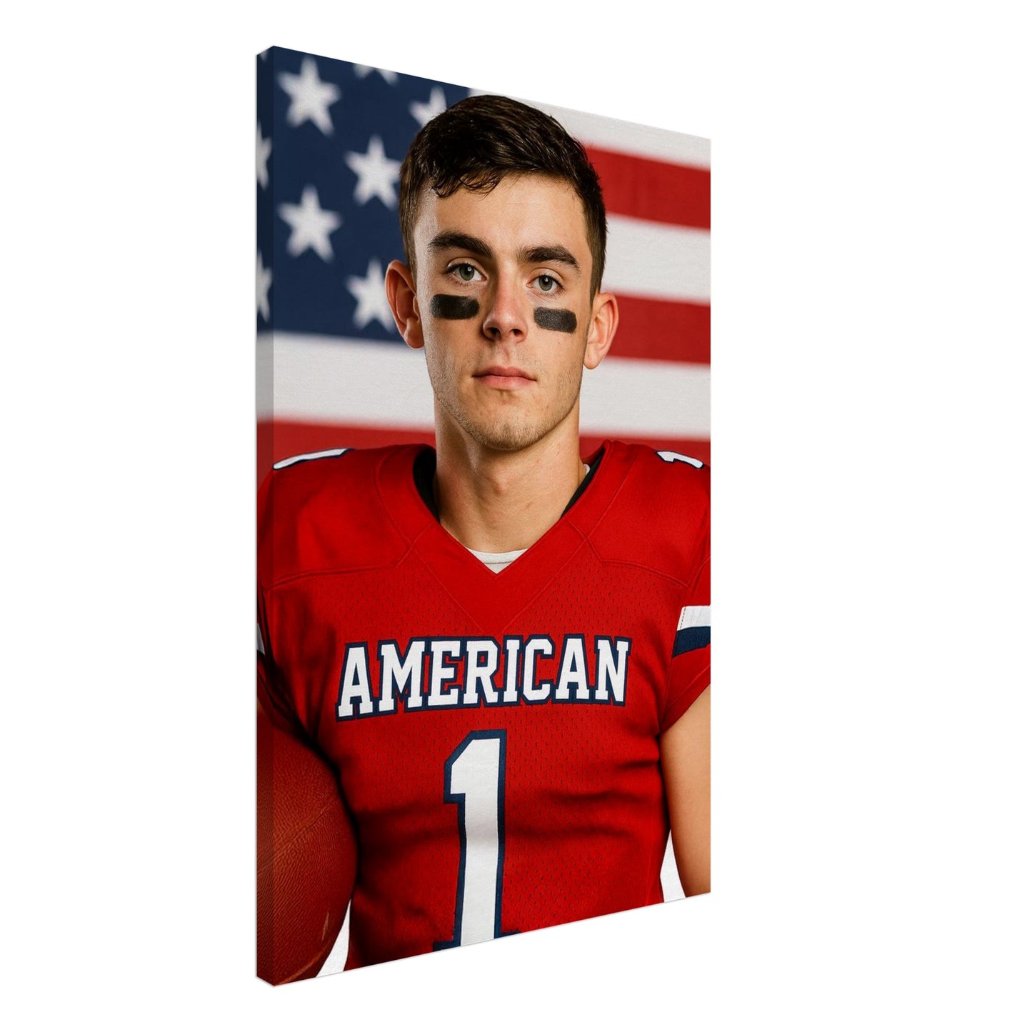 Personalized Sports Portrait – Canvas - Masterpiece Print