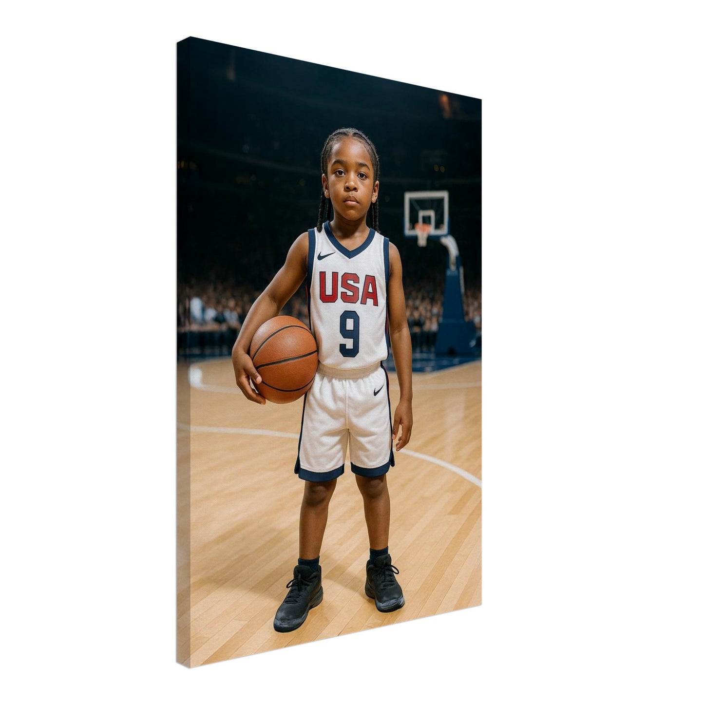 Personalized Sports Portrait – Canvas - Masterpiece Print