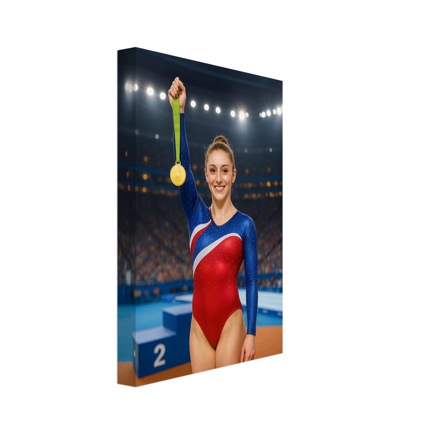 Personalized Sports Portrait – Canvas - Masterpiece Print