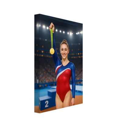 Personalized Sports Portrait – Canvas - Masterpiece Print