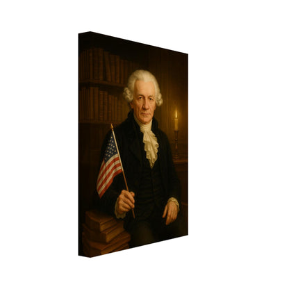 Personalized U.S. President Portrait – Canvas - Masterpiece Print
