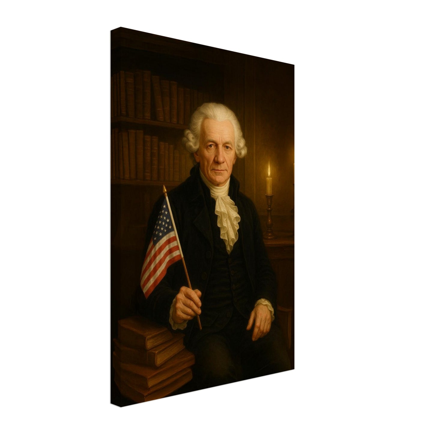 Personalized U.S. President Portrait – Canvas - Masterpiece Print