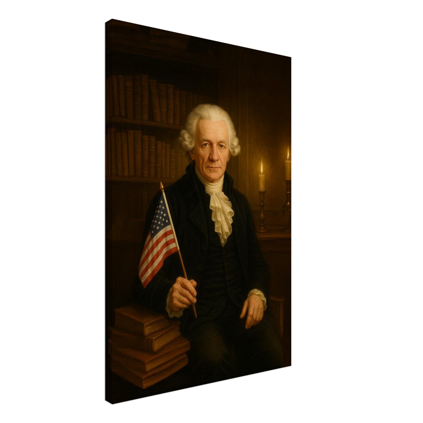 Personalized U.S. President Portrait – Canvas - Masterpiece Print