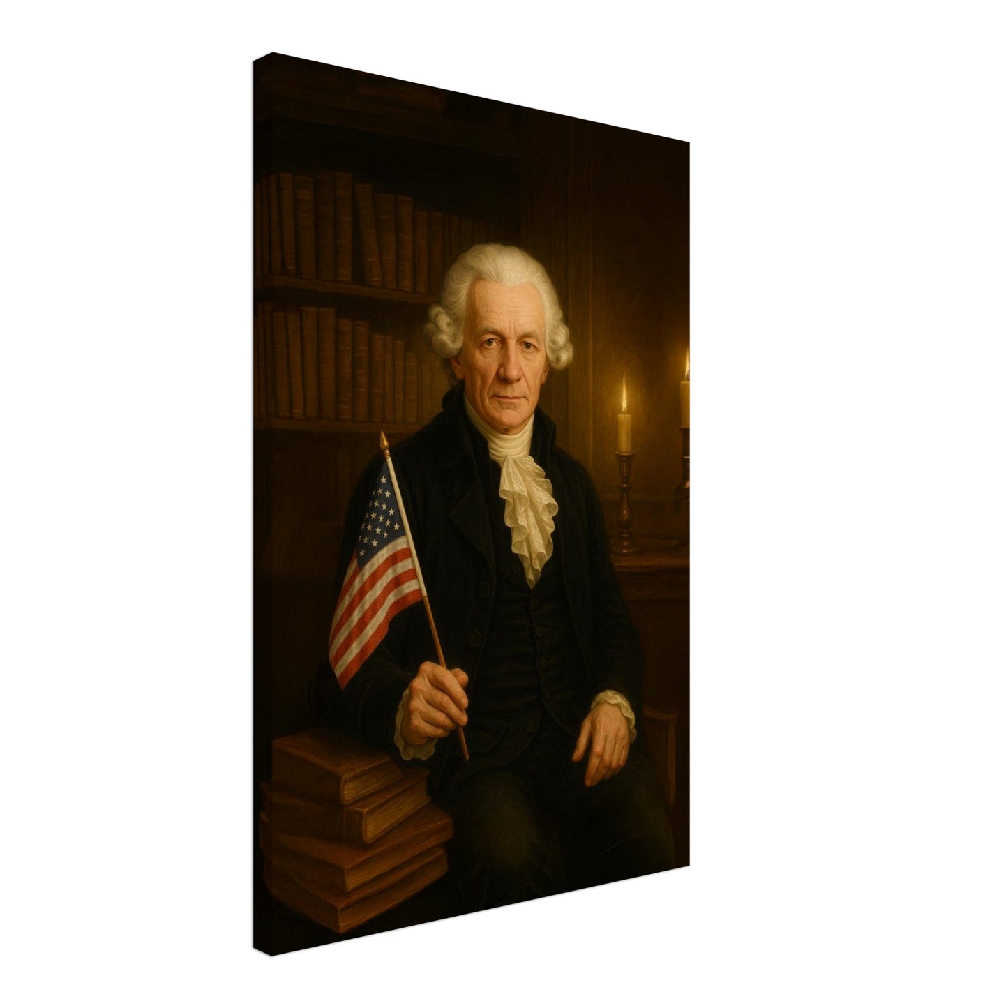 Personalized U.S. President Portrait – Canvas - Masterpiece Print