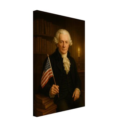 Personalized U.S. President Portrait – Canvas - Masterpiece Print