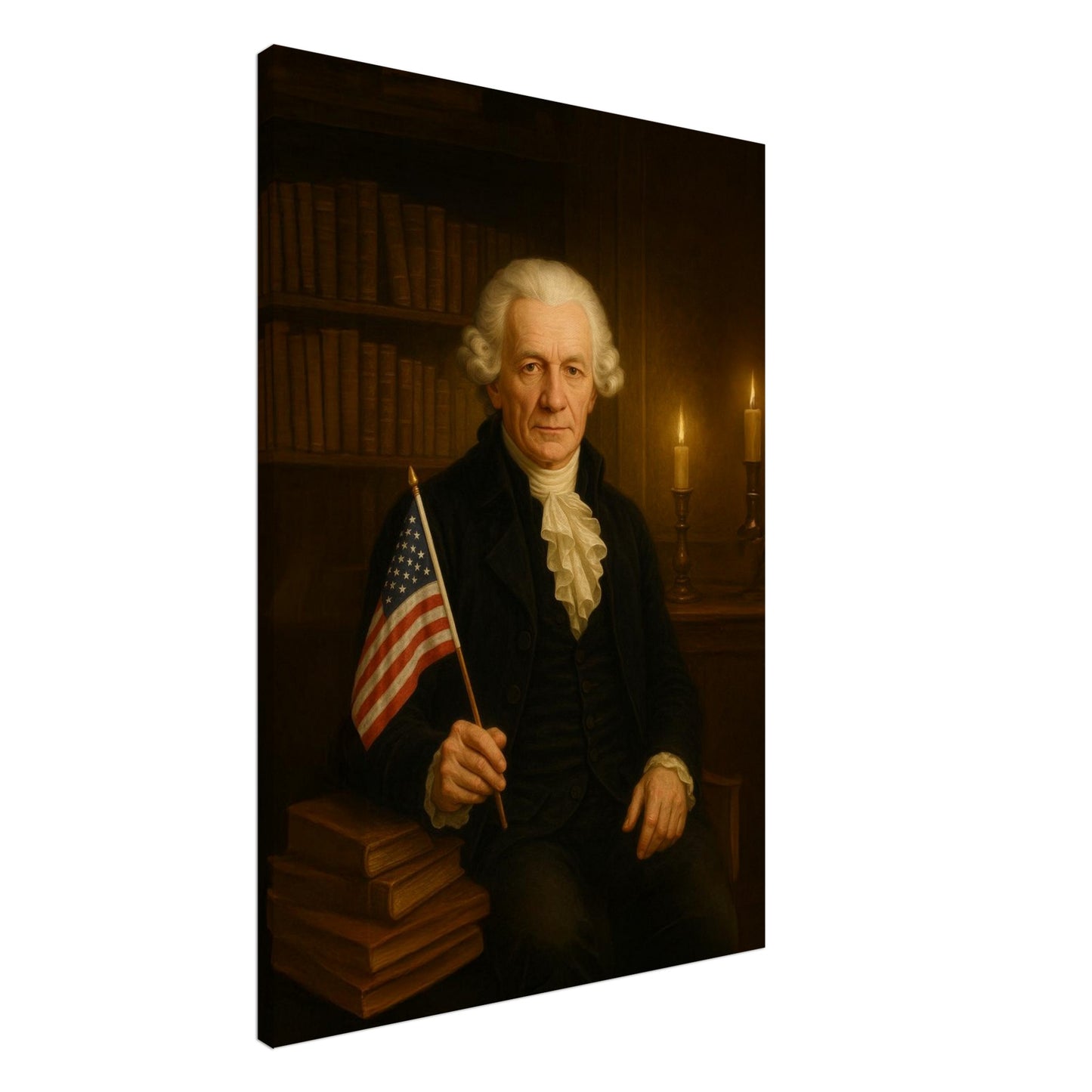 Personalized U.S. President Portrait – Canvas - Masterpiece Print