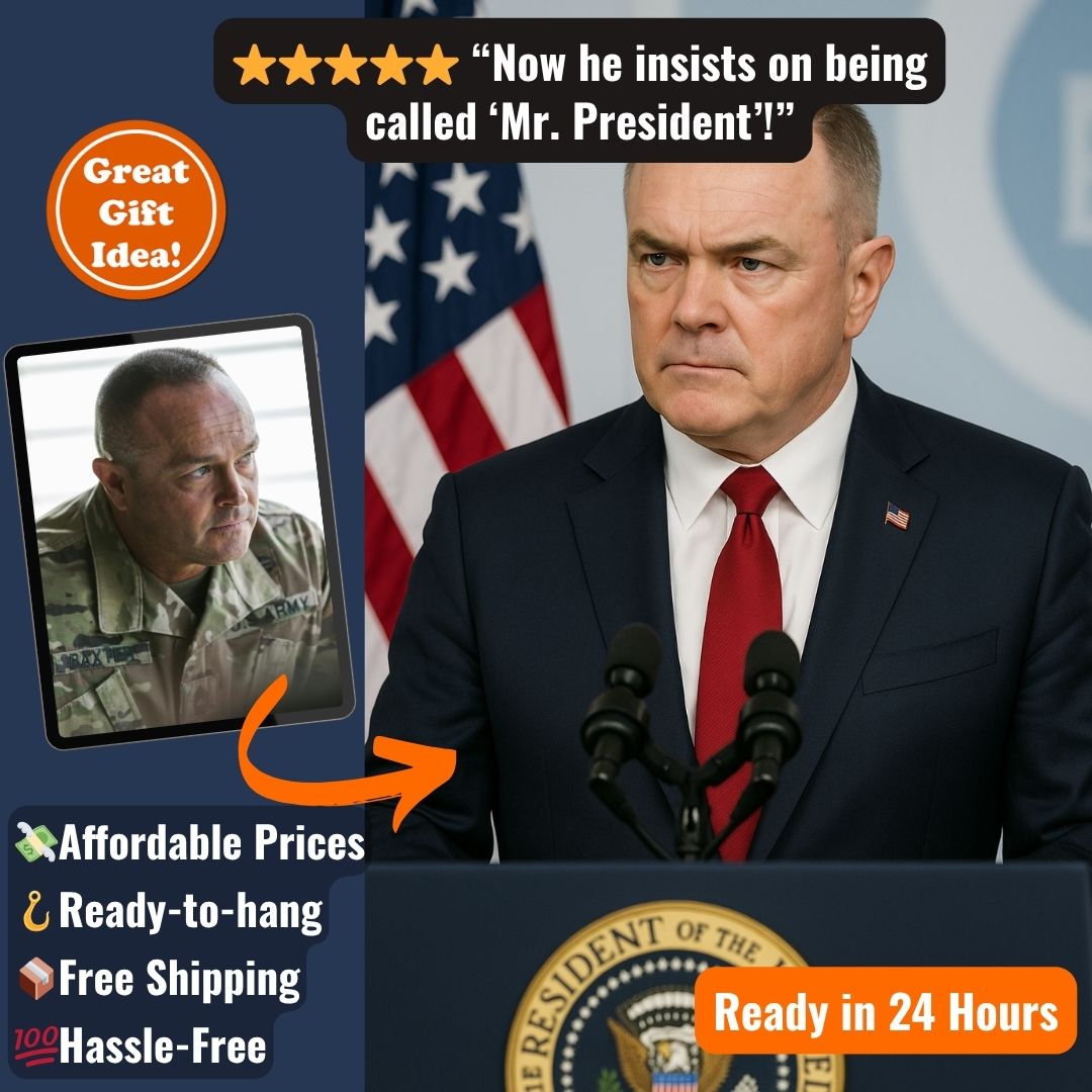 Personalized U.S. President Portrait – Canvas - Masterpiece Print