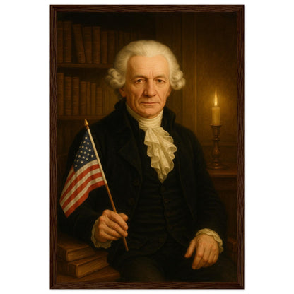 Personalized U.S. President Portrait – Framed Print - Masterpiece Print