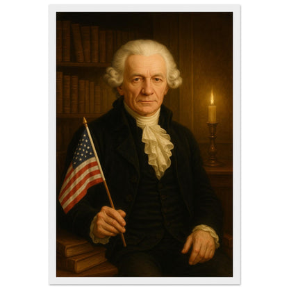 Personalized U.S. President Portrait – Framed Print - Masterpiece Print
