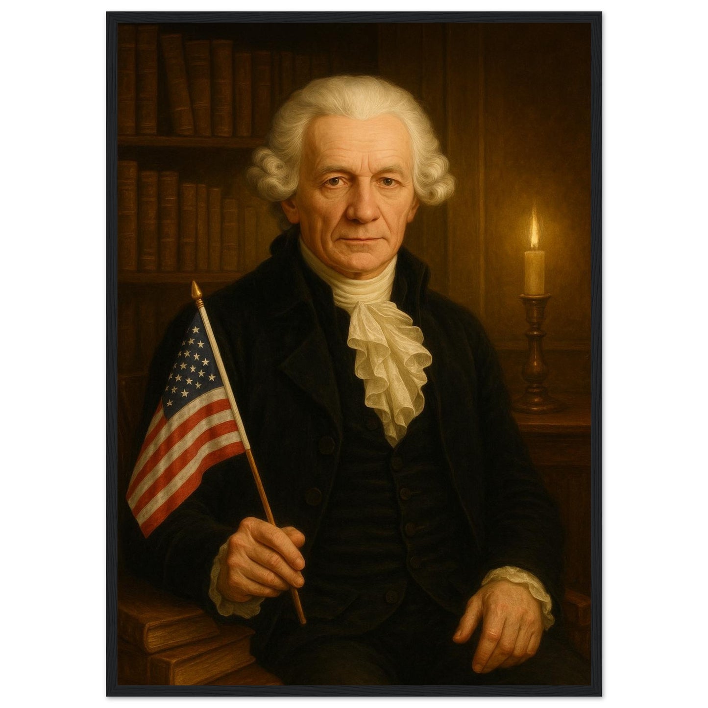 Personalized U.S. President Portrait – Framed Print - Masterpiece Print