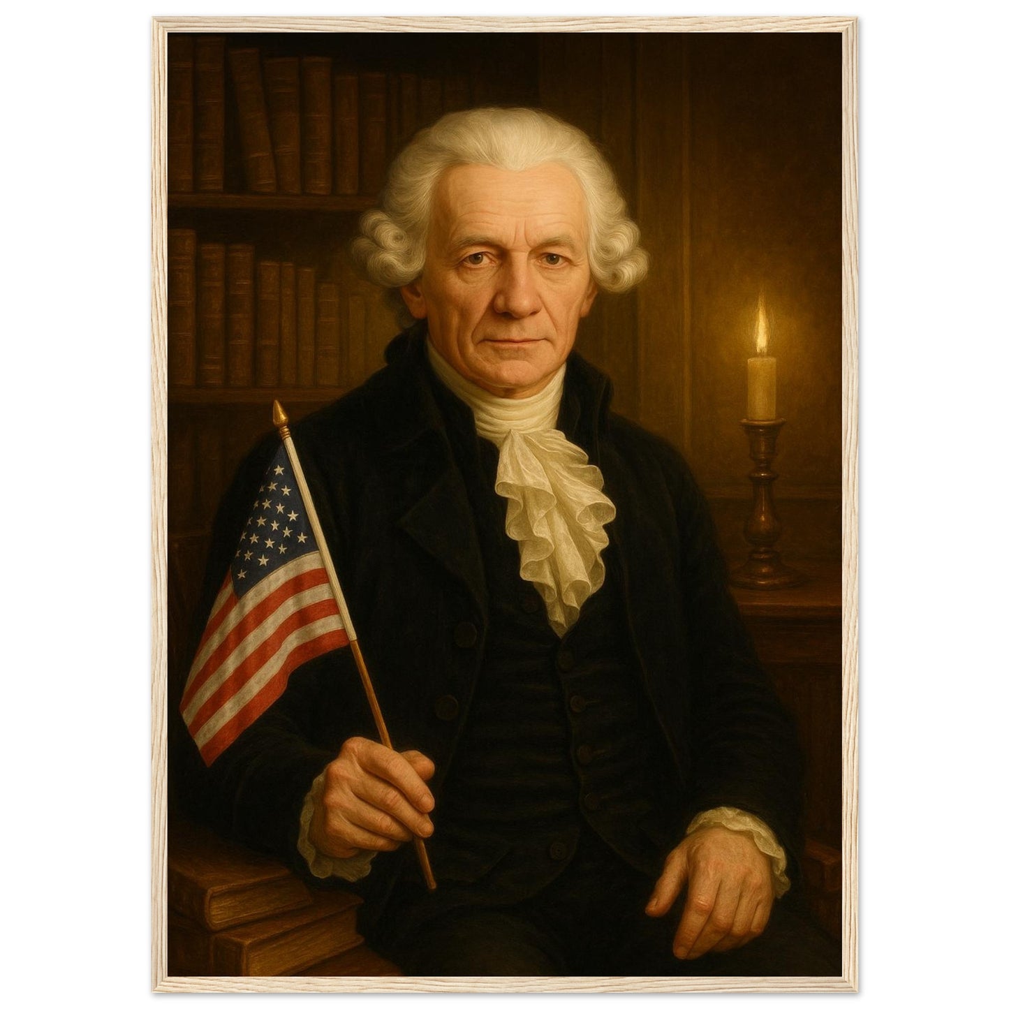 Personalized U.S. President Portrait – Framed Print - Masterpiece Print