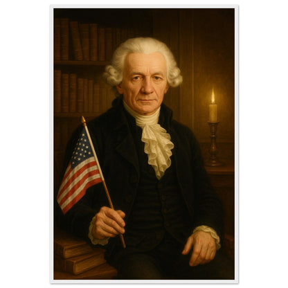 Personalized U.S. President Portrait – Framed Print - Masterpiece Print