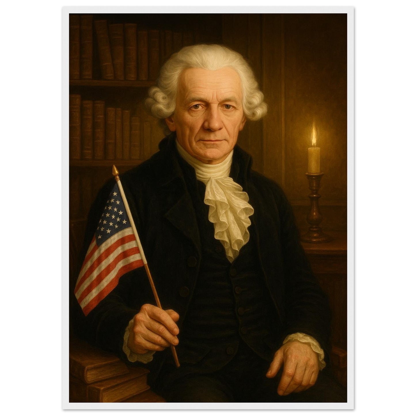 Personalized U.S. President Portrait – Framed Print - Masterpiece Print