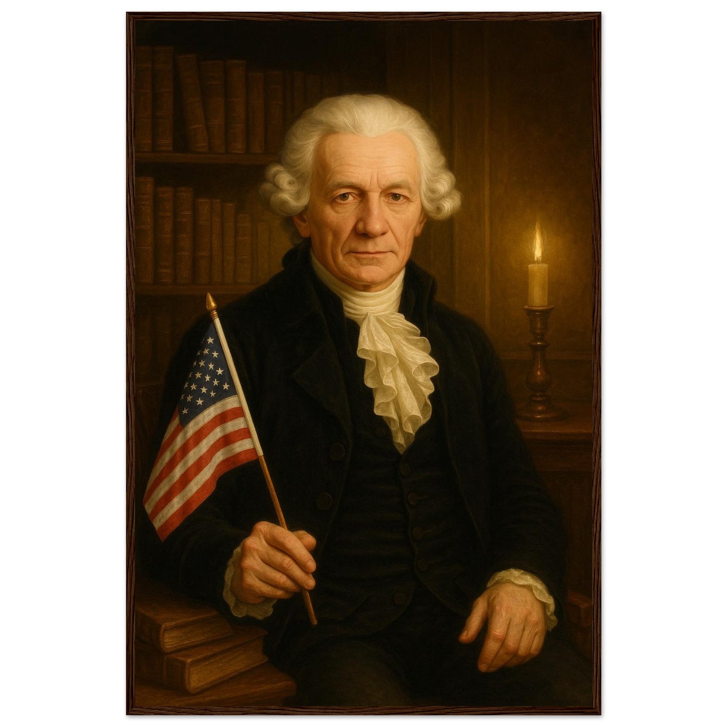 Personalized U.S. President Portrait – Framed Print - Masterpiece Print