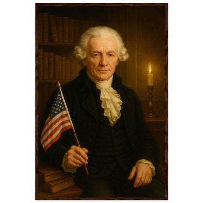 Personalized U.S. President Portrait – Framed Print - Masterpiece Print