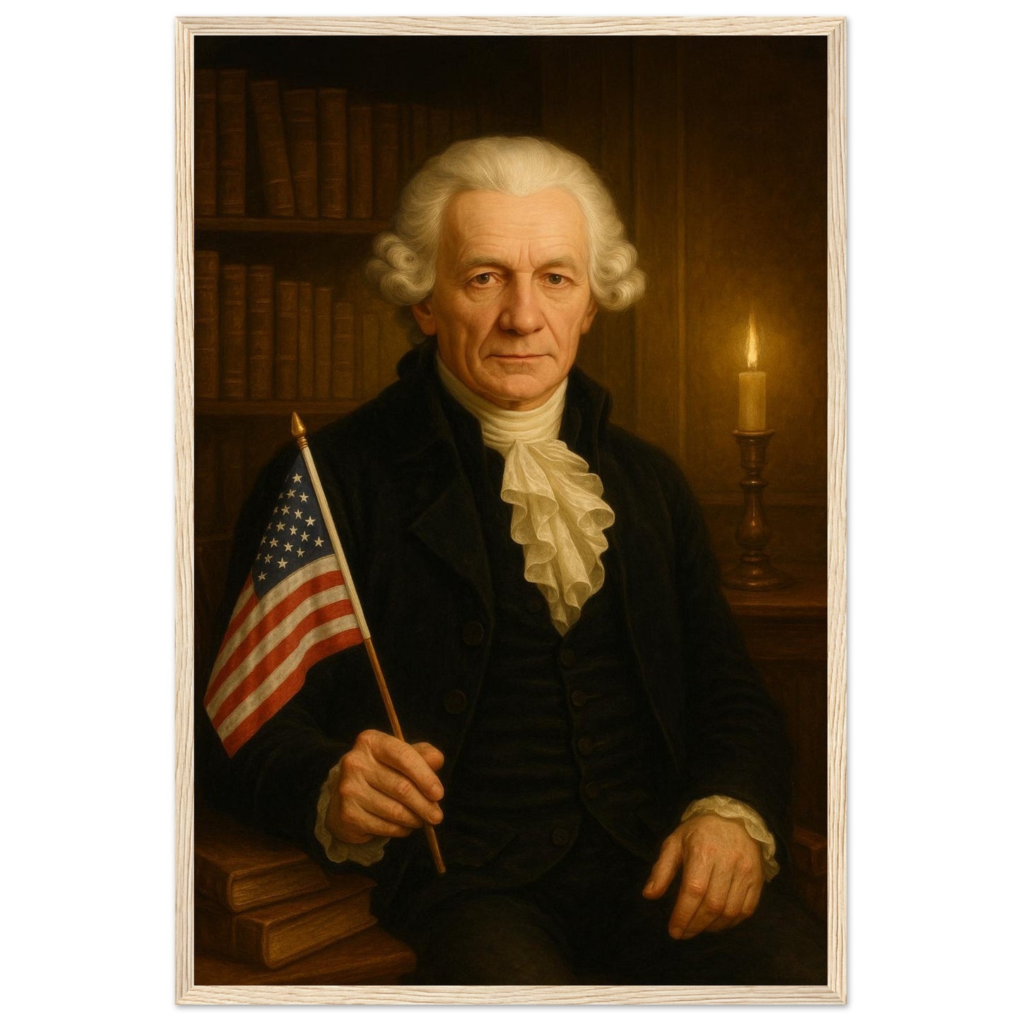 Personalized U.S. President Portrait – Framed Print - Masterpiece Print
