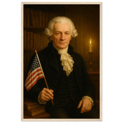 Personalized U.S. President Portrait – Framed Print - Masterpiece Print