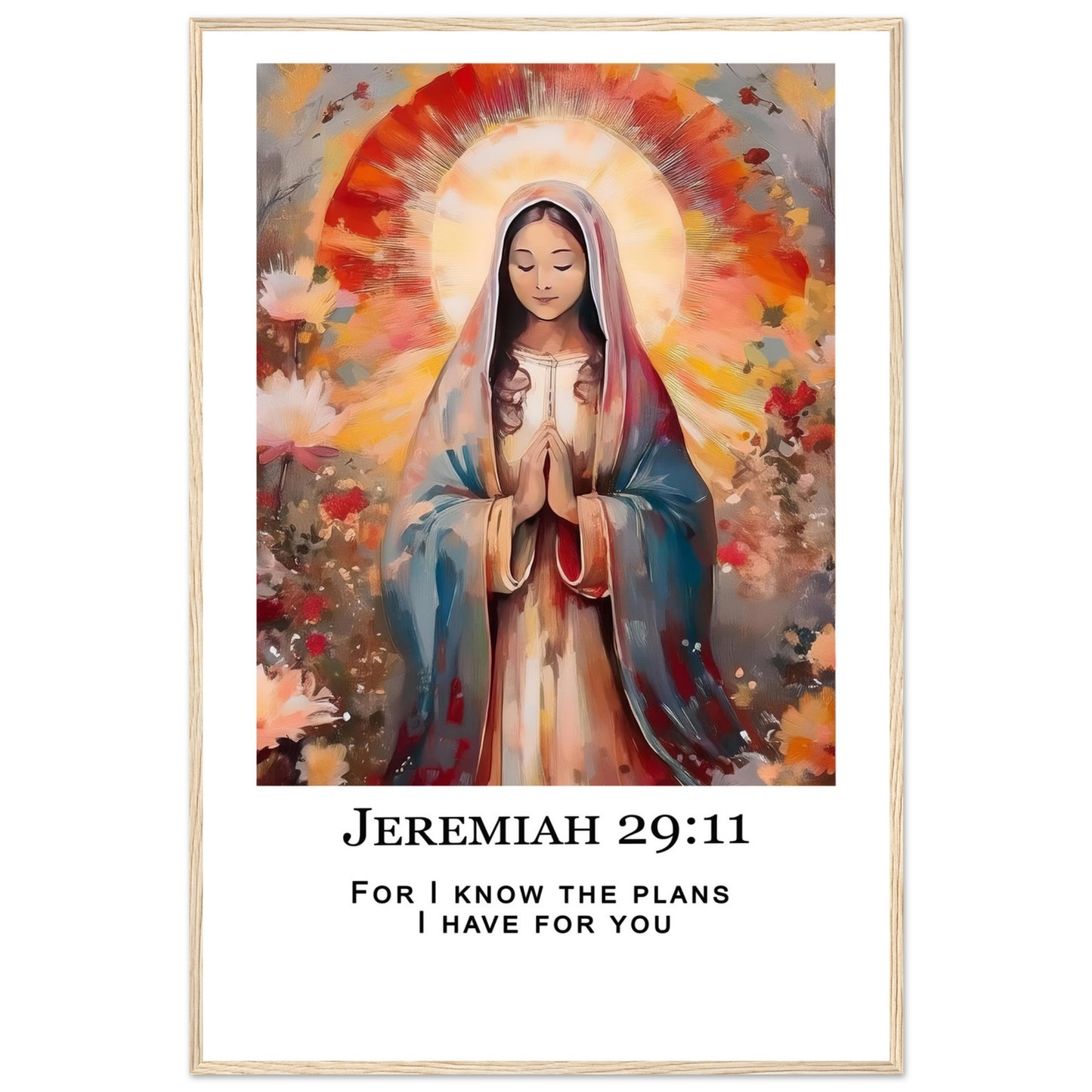 Radiant Prayer Framed Print - Masterpiece Print