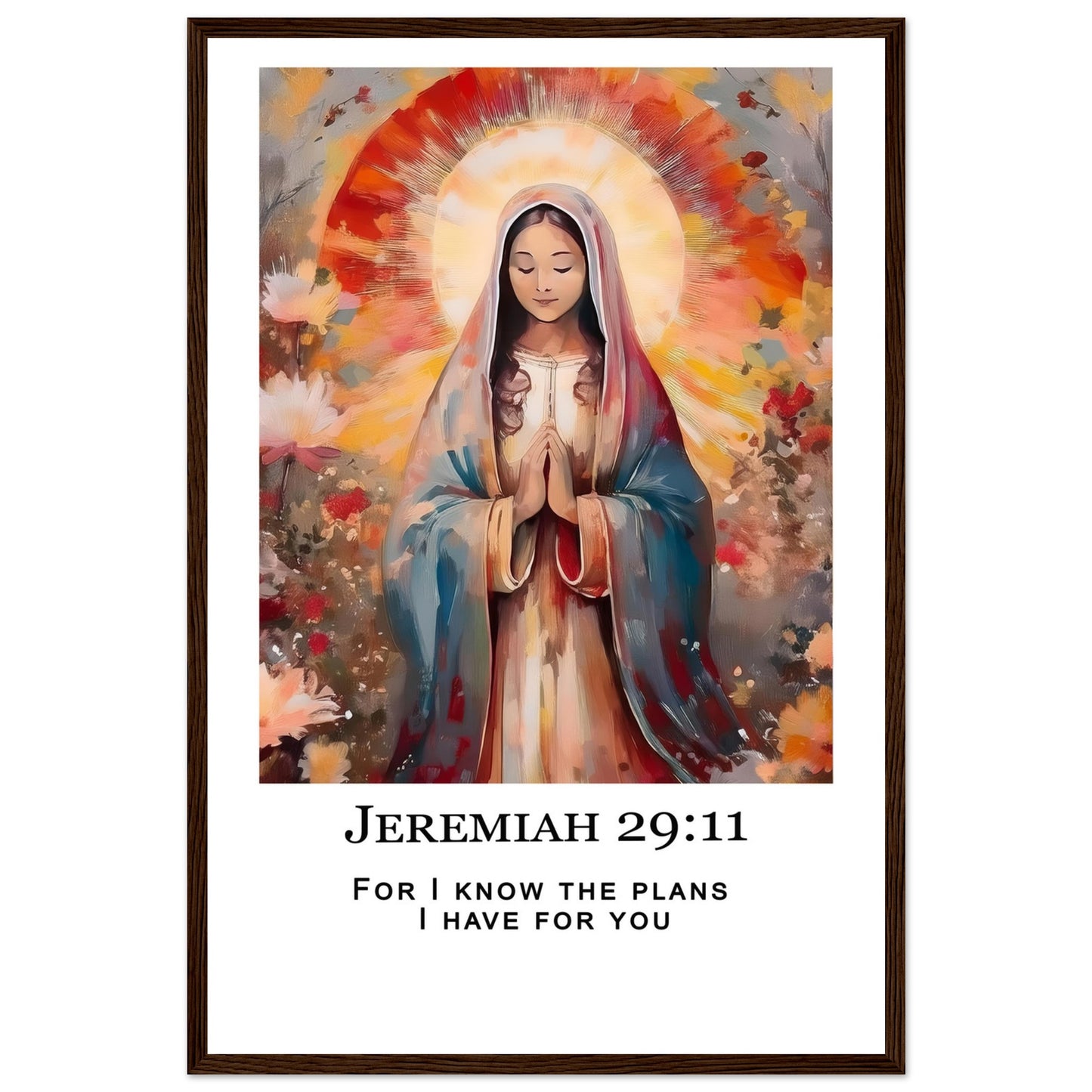 Radiant Prayer Framed Print - Masterpiece Print