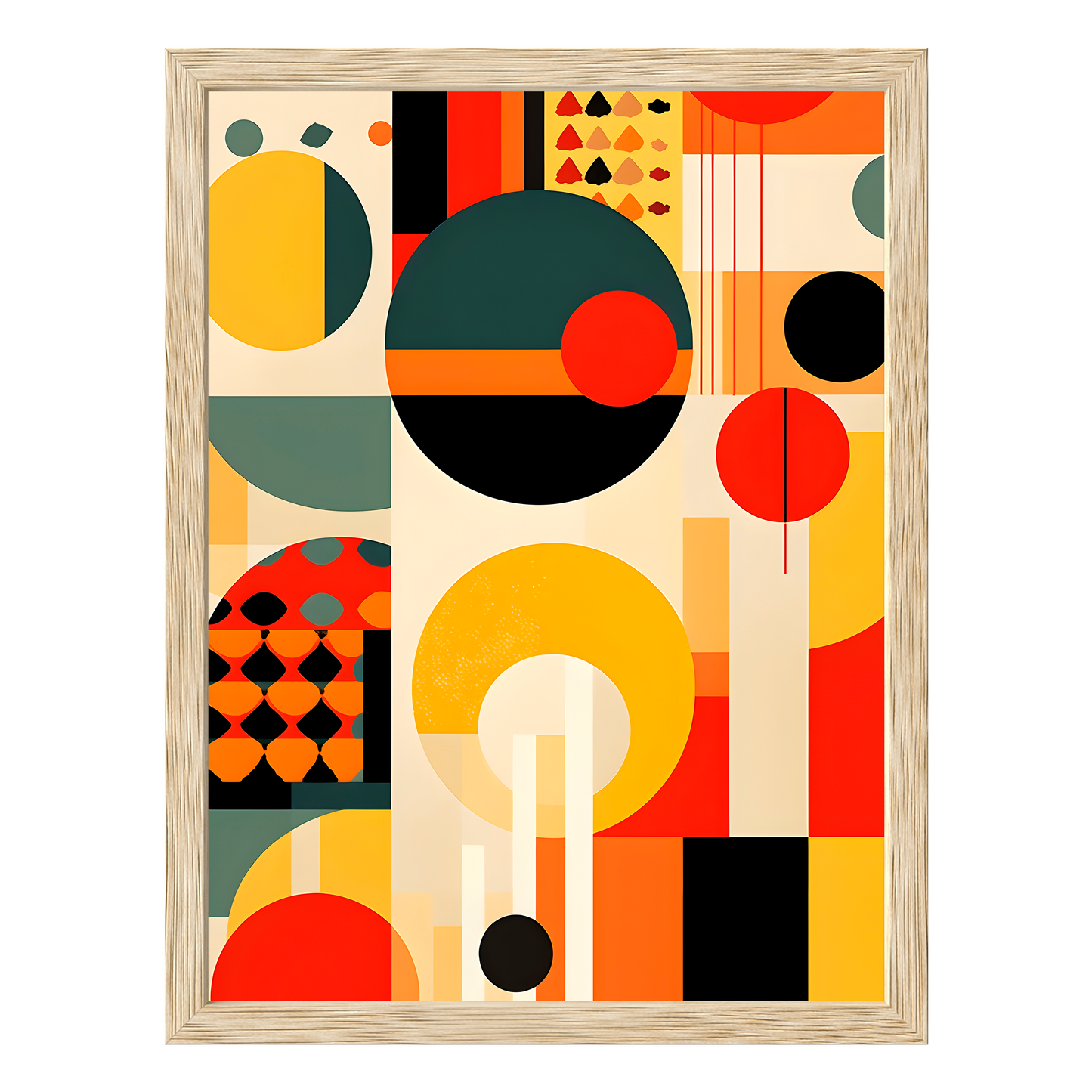 Retro Vibes Framed Print