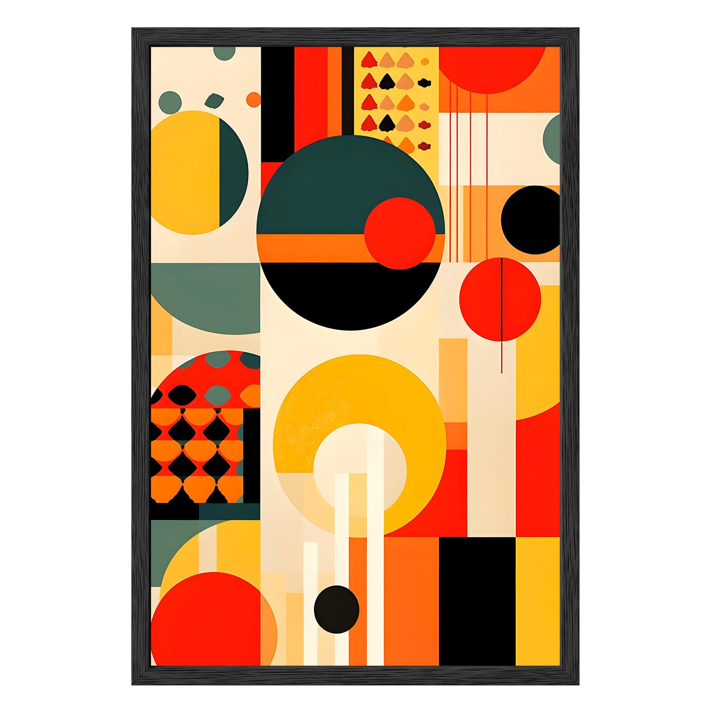 Retro Vibes Framed Print