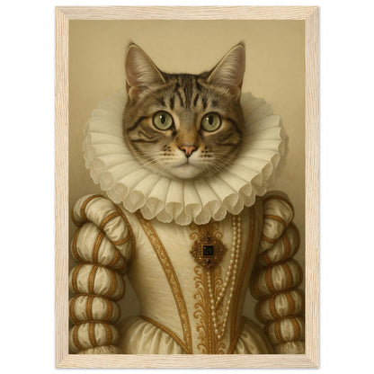Royal Pet Portrait – Framed Print - Masterpiece Print